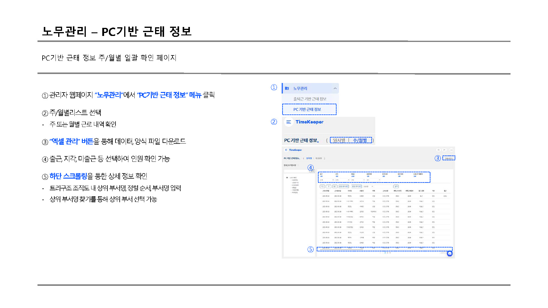 노무관리 PC기반2