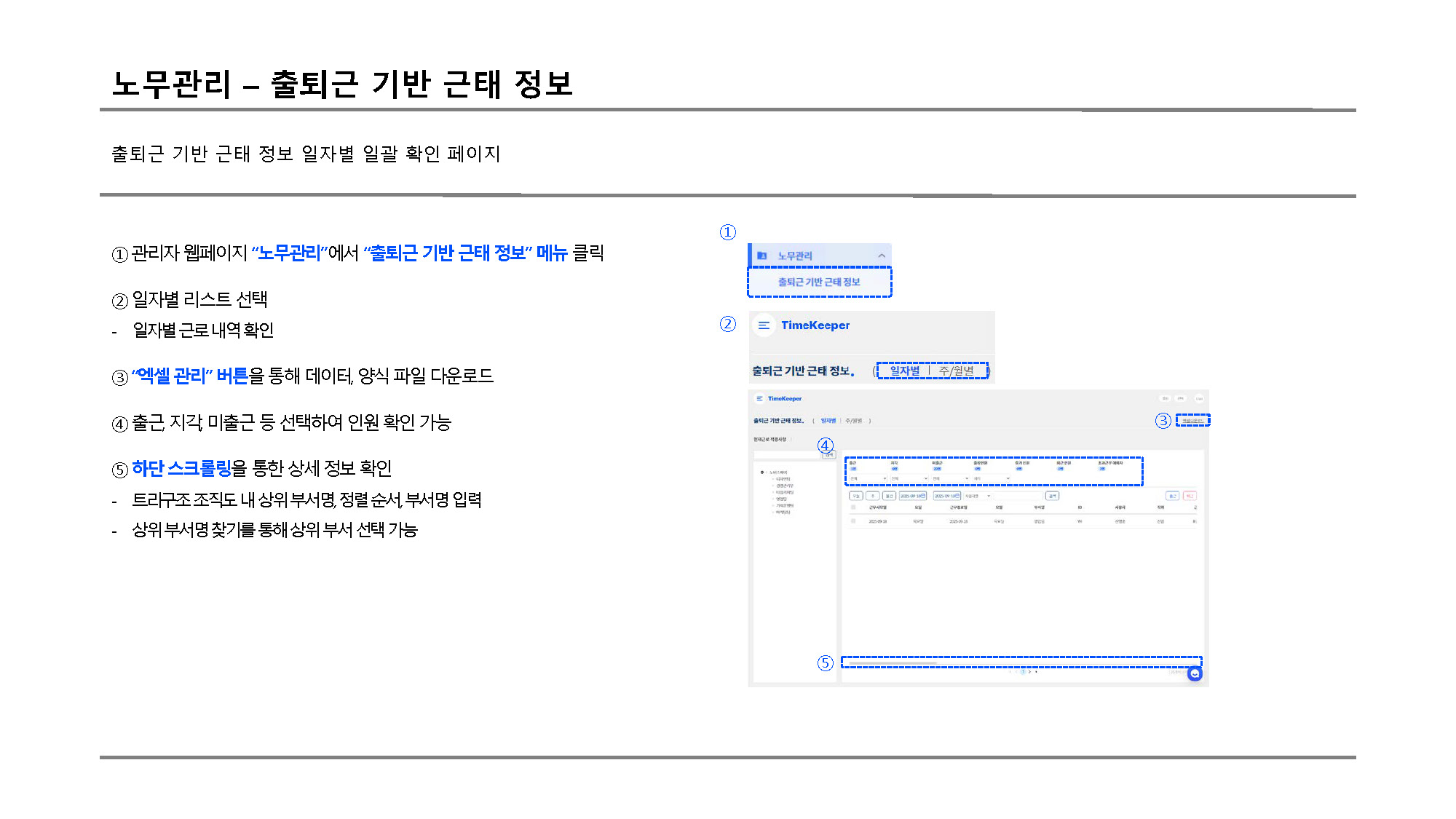 노므관리 출퇴근기반1