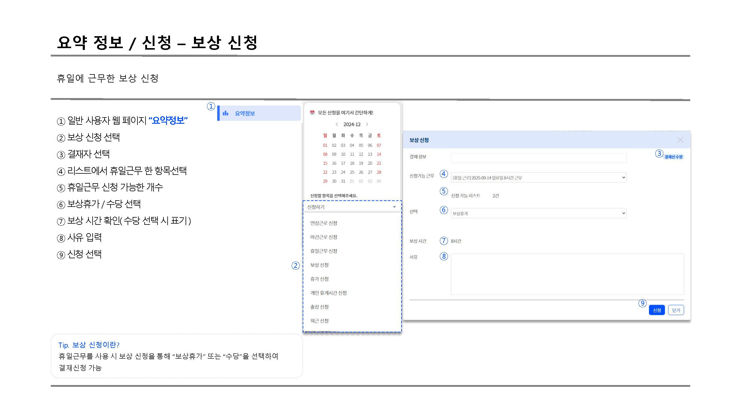 보상신청